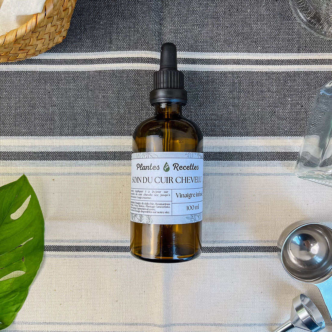 Soin du Cuir Chevelu BIO - Vinaigre Bien-être équilibrant et tonifiant