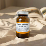 Gélules d’artichaut bio Plantes & Recettes, complément naturel pour soutenir la santé du foie et une bonne digestion, qualité herboristerie, fabrication française, capsules végétales vegan en pilulier verre ambré, cure 1 mois.