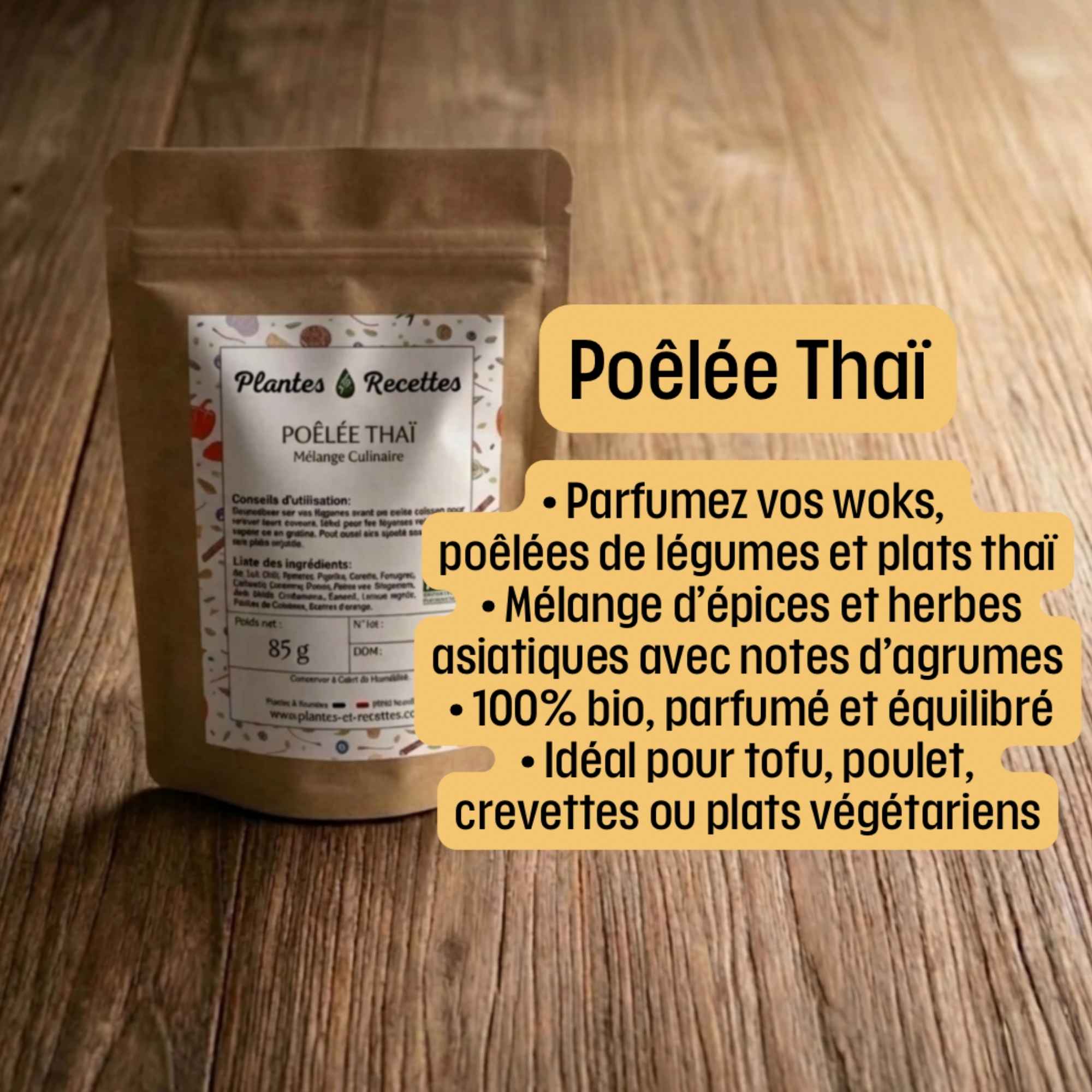 Assaisonnement pour poêlée thaï rapide et parfumée