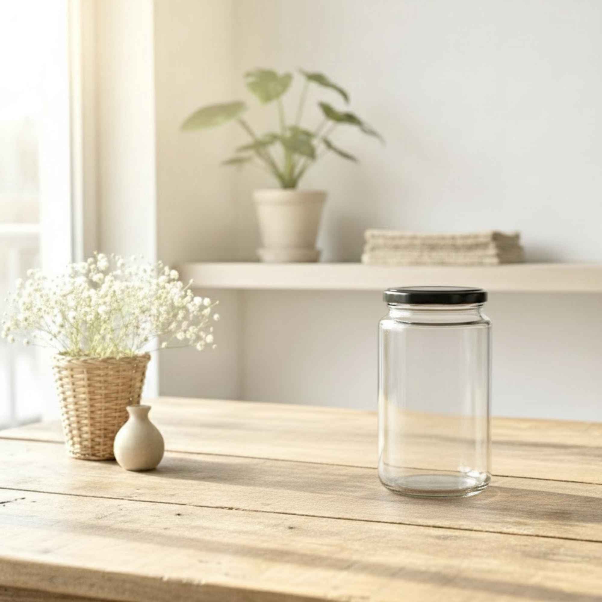 Bocal en verre pour fermentation et lactofermentation, contenance 790 ml