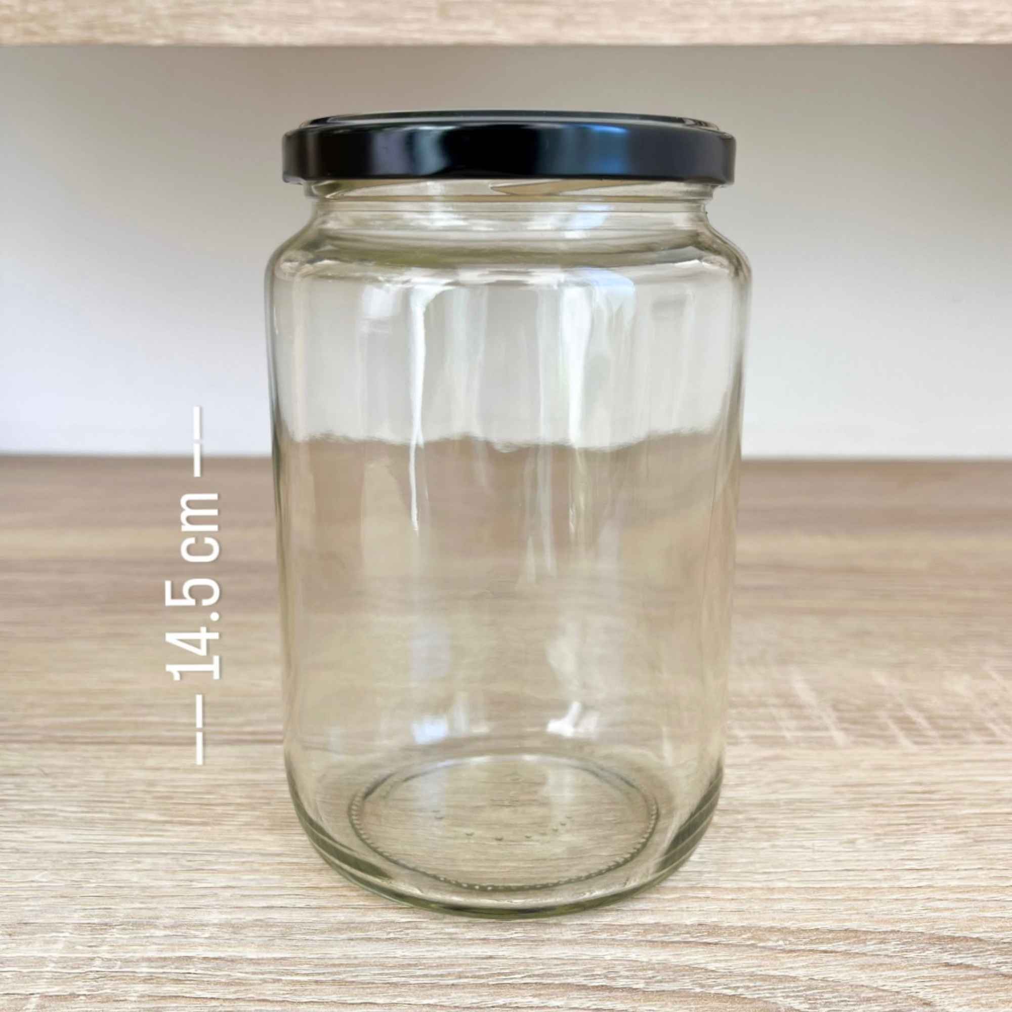 Bocal à fermentation maison de 790 ml en verre, utilisé pour légumes et recettes fermentées