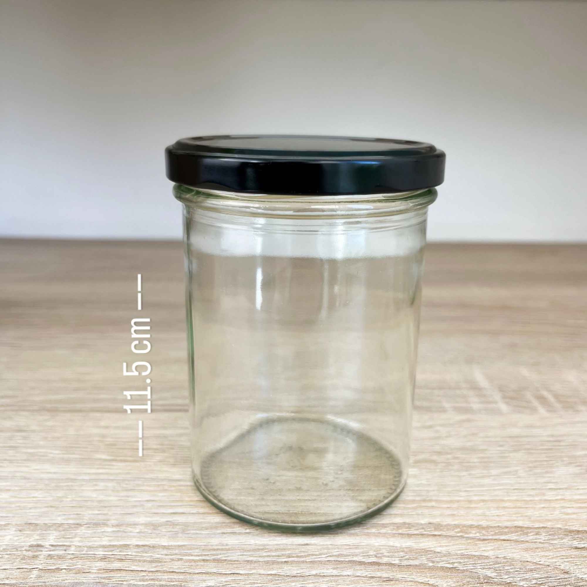 Bocal en verre de 430 ml pour conserver tisanes, plantes sèches, mélanges maison et ingrédients naturels