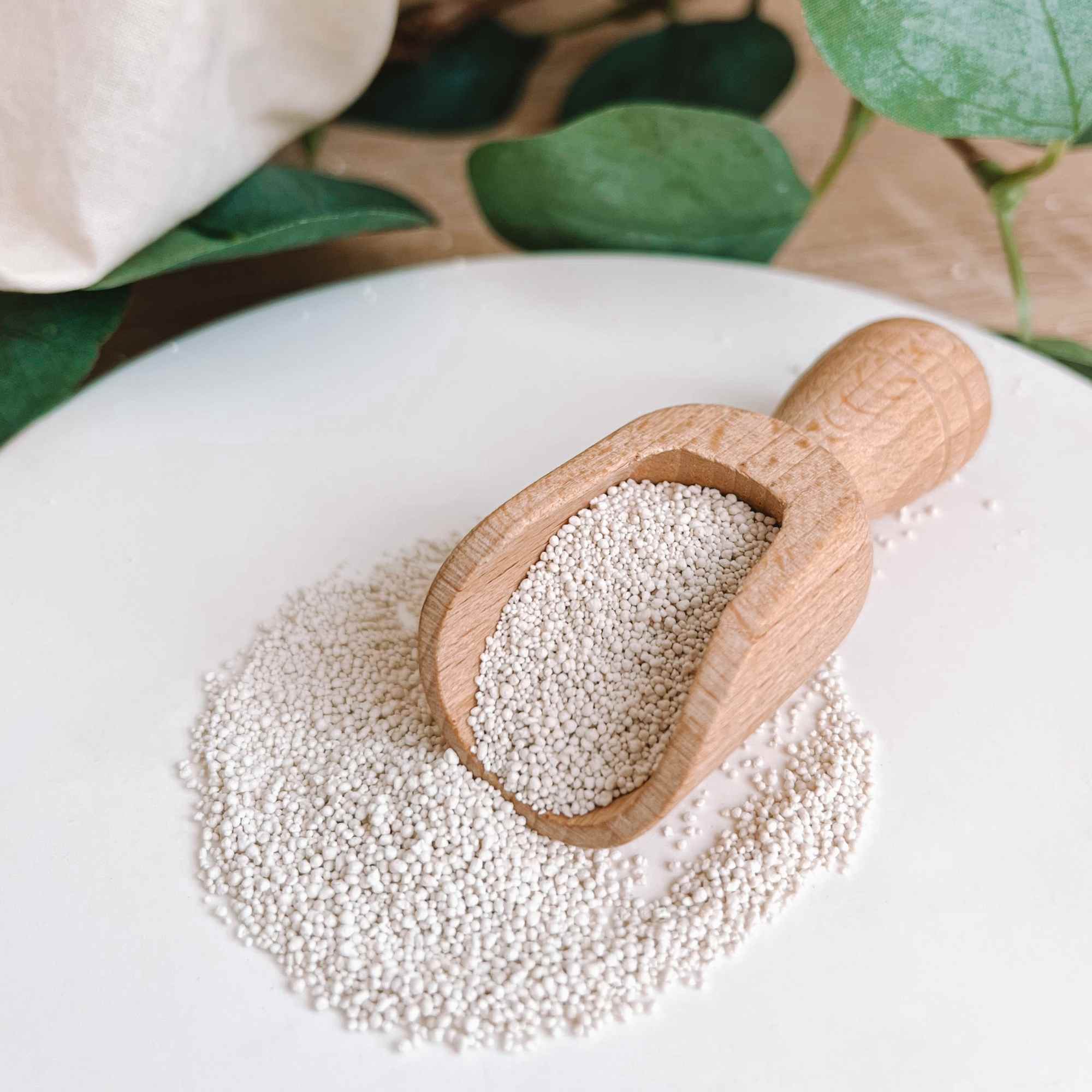 Enzymes concentrées pour éliminer les taches et lisser les fibres textiles.