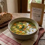 Bouillon de légumes aux plantes sauvages en poudre Plantes et Recettes pour cuisine maison