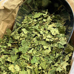 Photo de bouleau  feuilles bio séchée vendue par Plantes & Recettes, spécialisée en plantes médicinales de qualité.