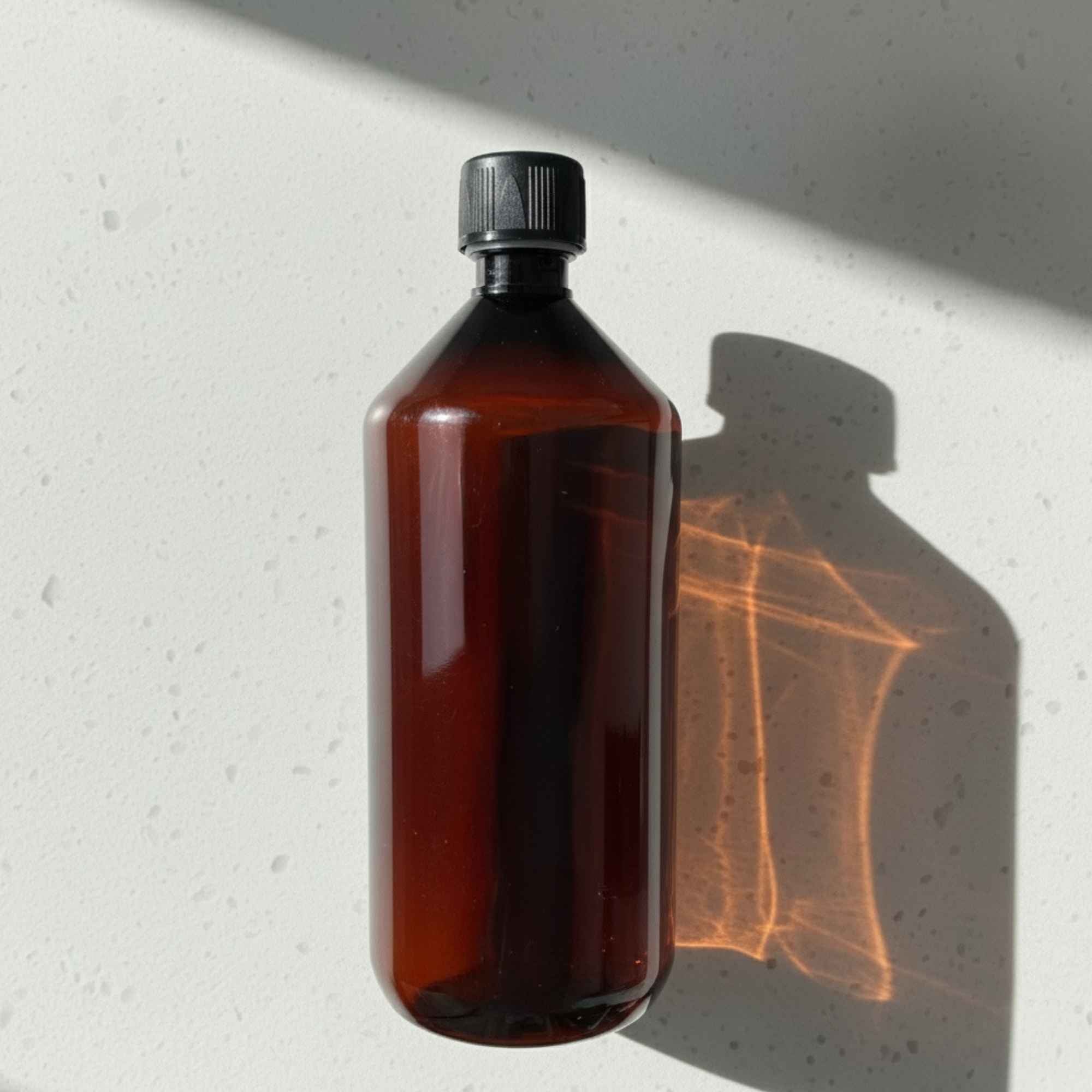 Flacon 1L Plantes & Recettes pour produits cosmétiques, ménagers ou herboristes.