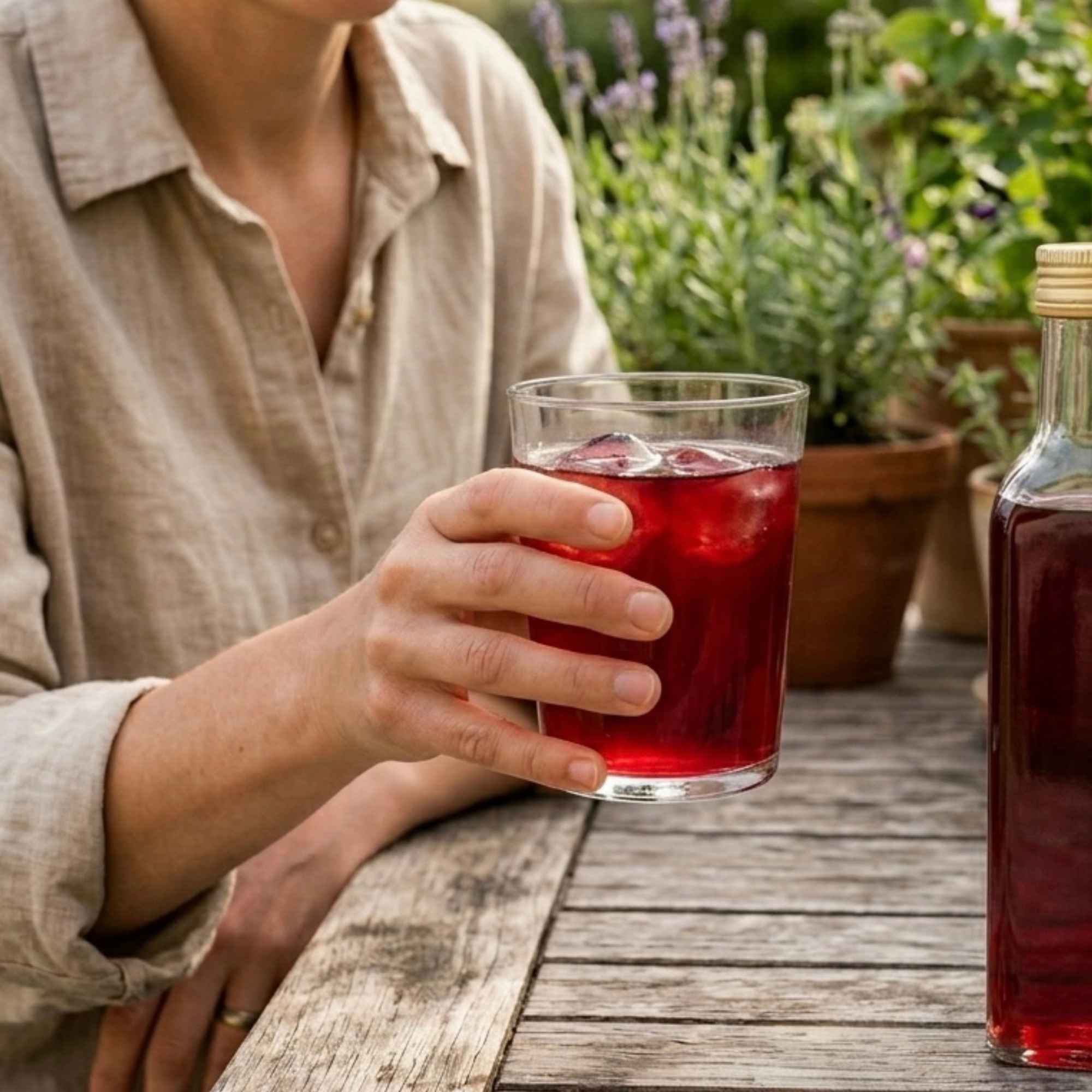 Coffret recette de boisson aux plantes sauvages bio à préparer soi-même