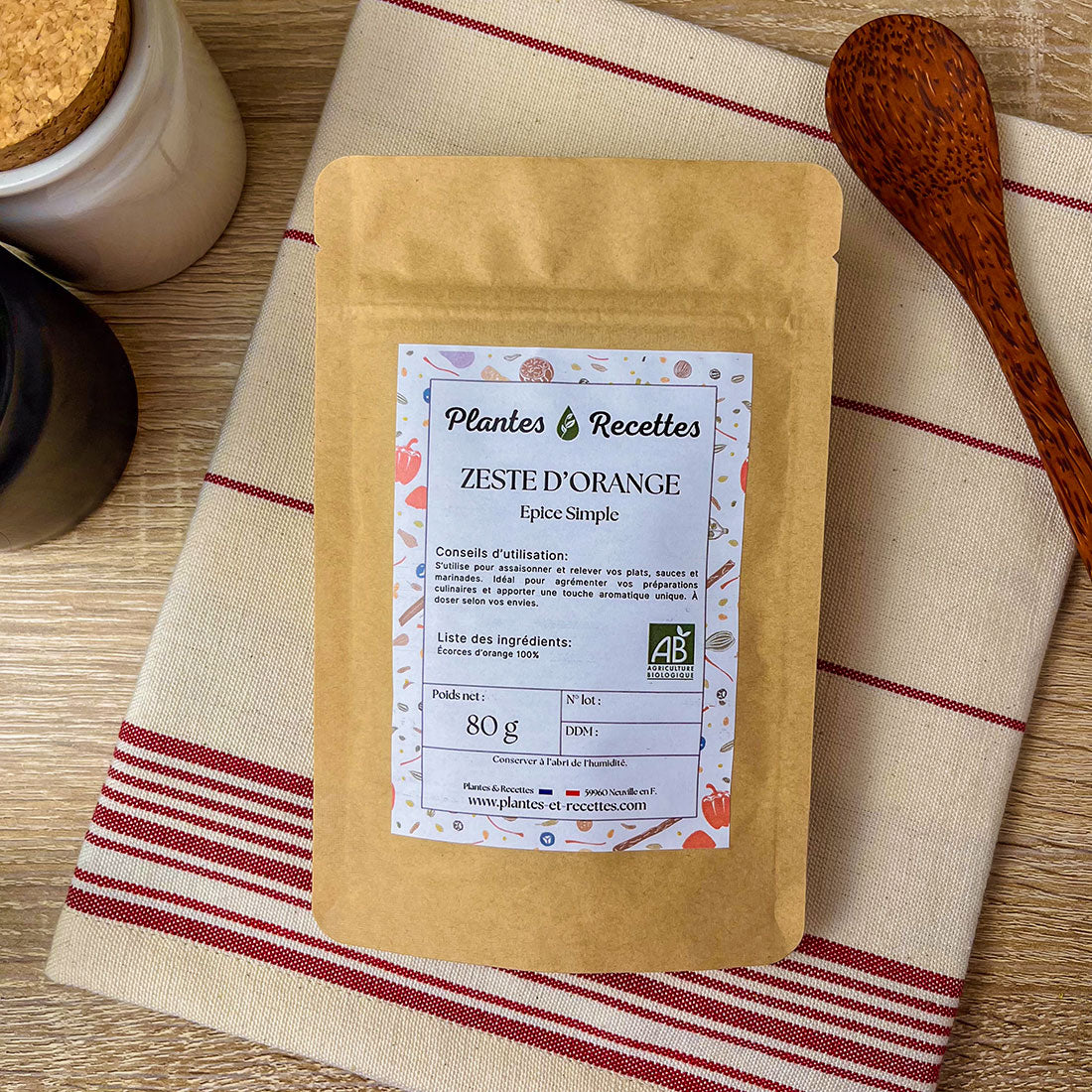 Écorce d'Orange BIO - Saveur fruitée et parfumée pour assaisonnement