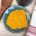 Curcuma bio en poudre Plantes & Recettes, épice naturelle et colorante idéale pour currys, sauces et plats maison.