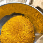 Poudre de curcuma bio Plantes & Recettes, qualité herboristerie, riche en curcumine, idéale pour gélules maison, golden latte et recettes bien-être.