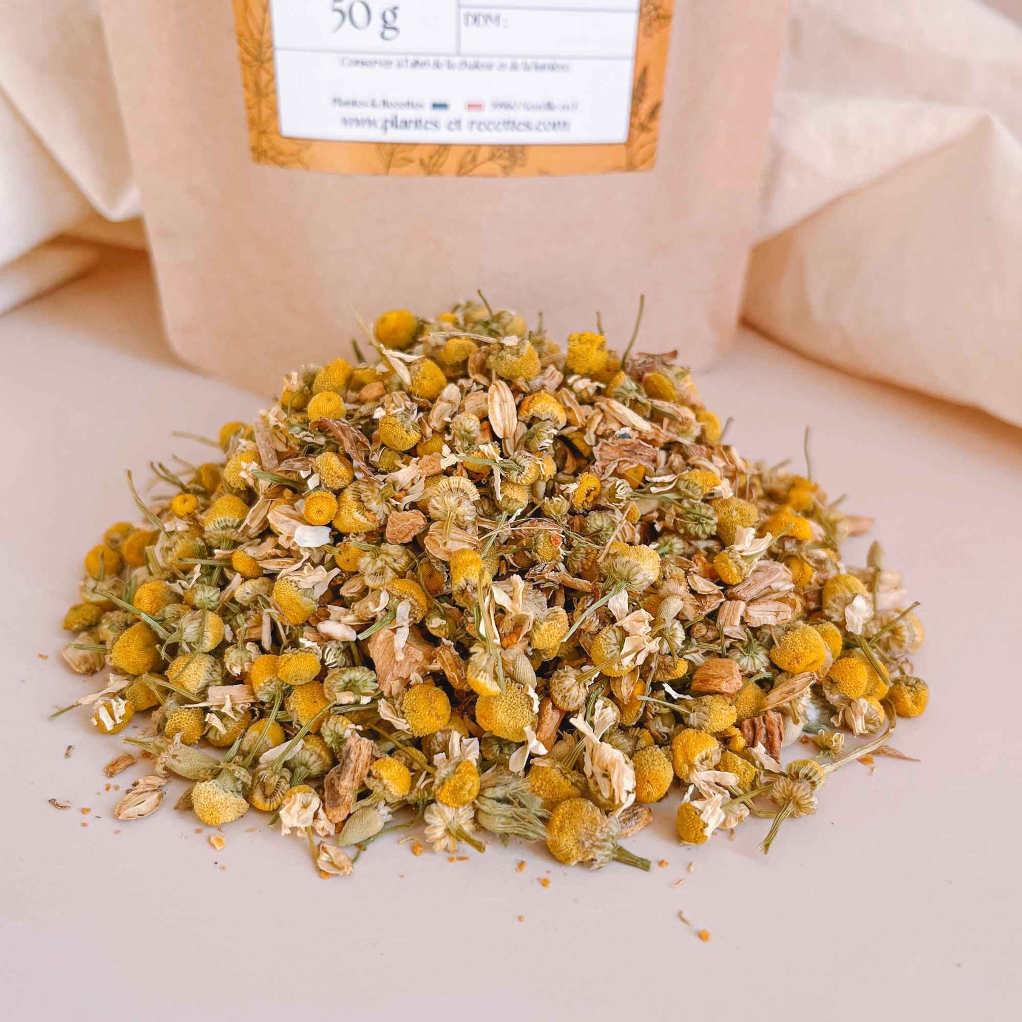Zoom sur la sélection de plantes coupées du mélange Tonic Appétit pour le DIY.