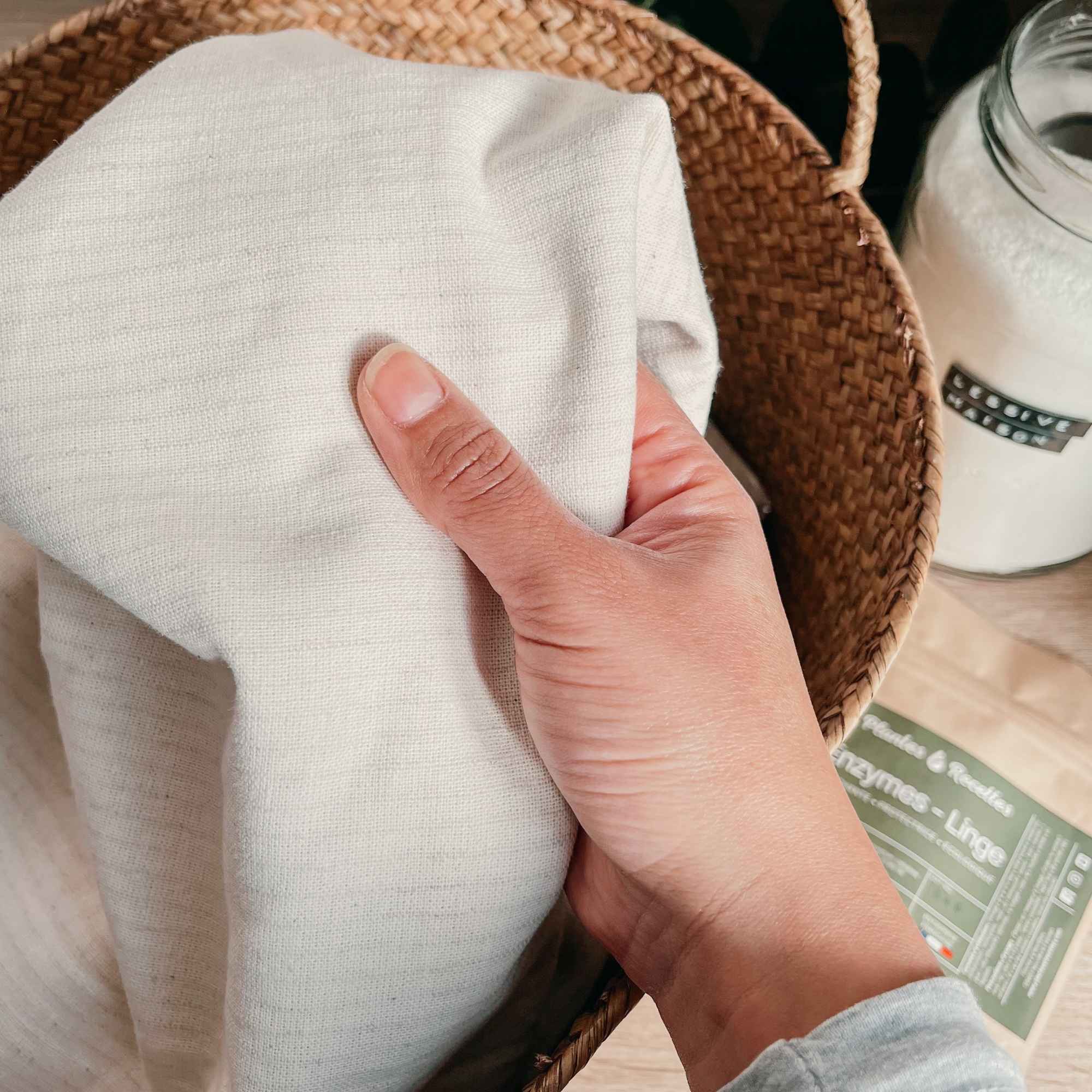 Enzymes pour lessive écologique adaptées au linge de toute la famille