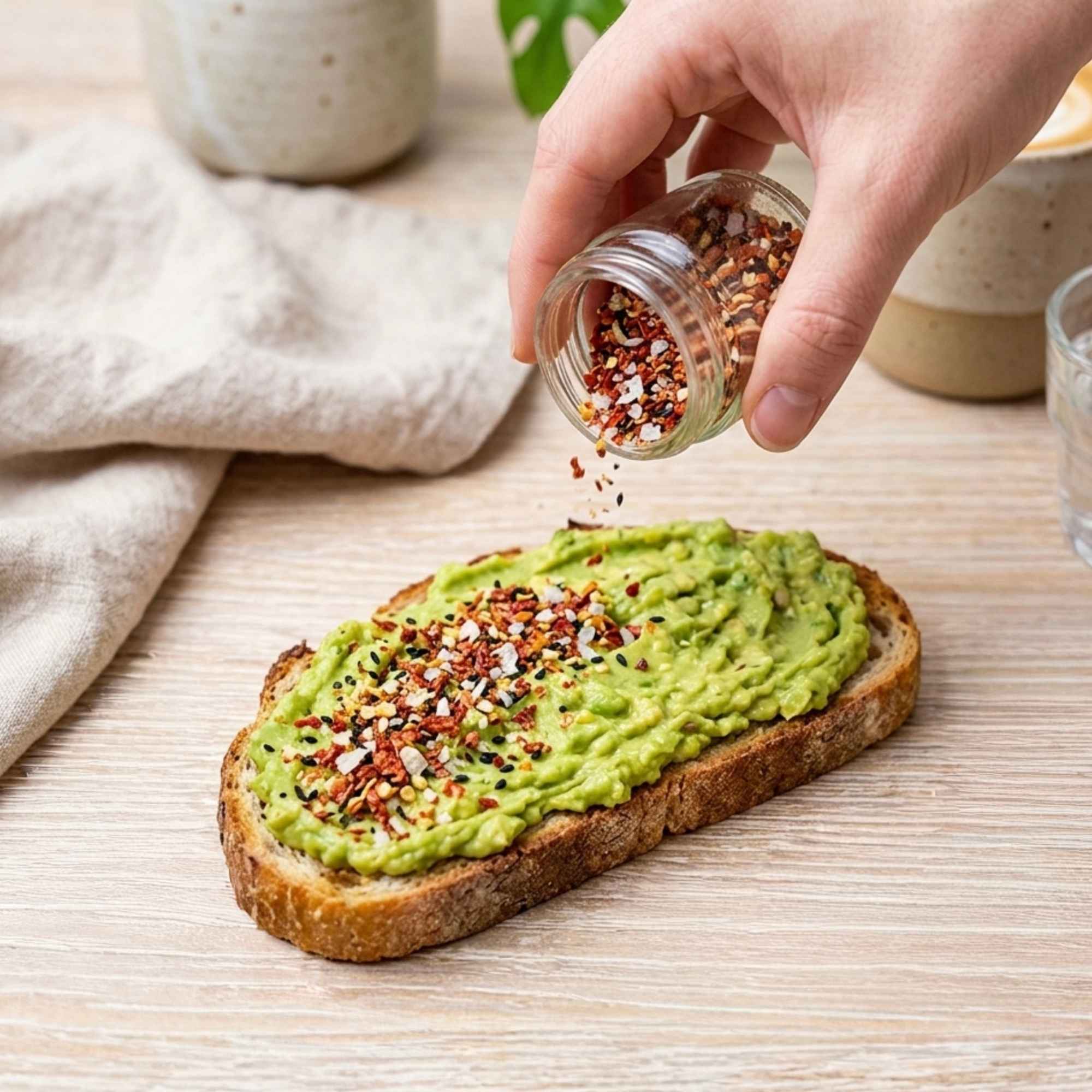 Épices pour avocat toast maison savoureux et facile à préparer