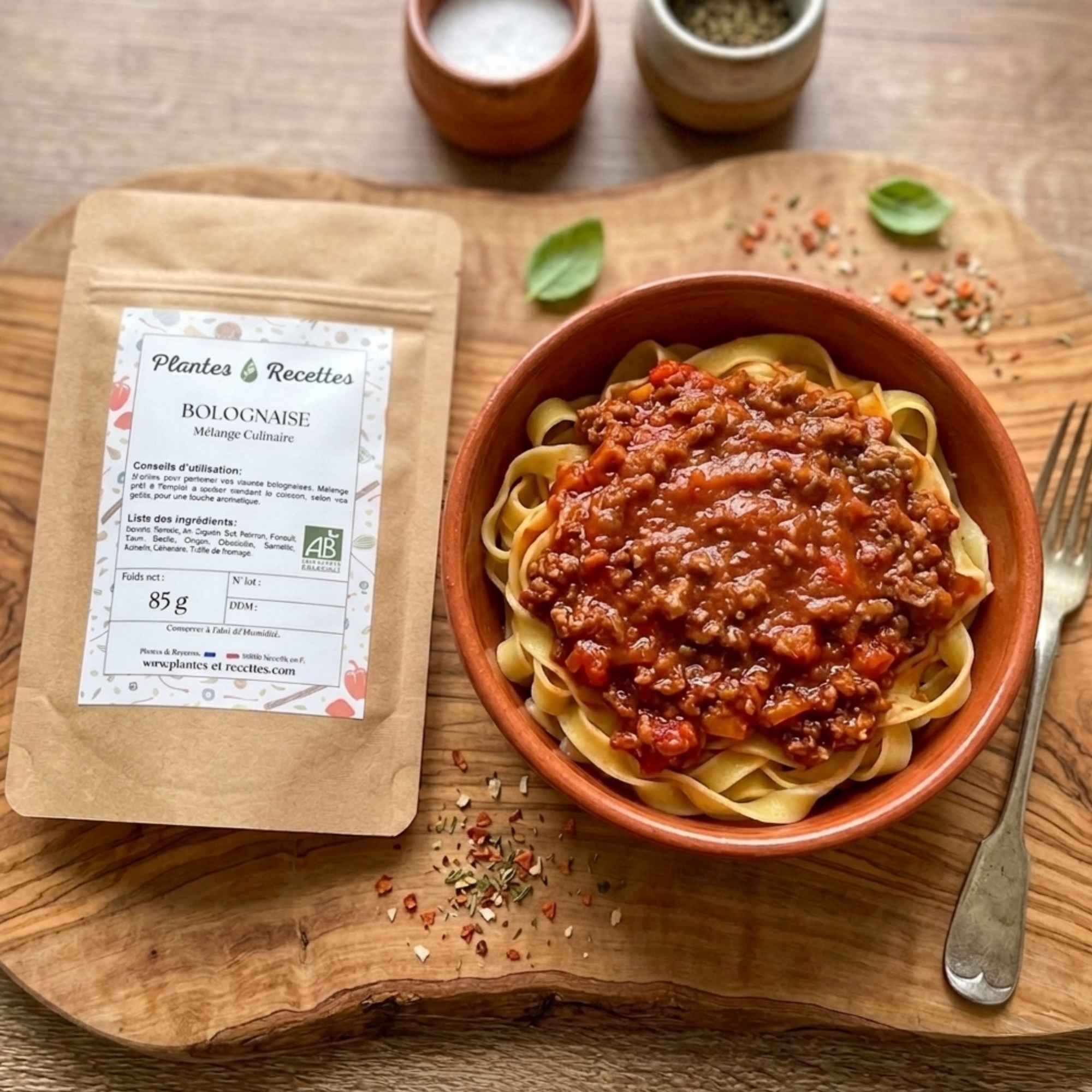 Mélange d’épices pour bolognaise Plantes et Recettes pour sauce tomate maison