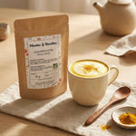 Mélange d’épices pour golden latte Plantes et Recettes pour boisson au curcuma