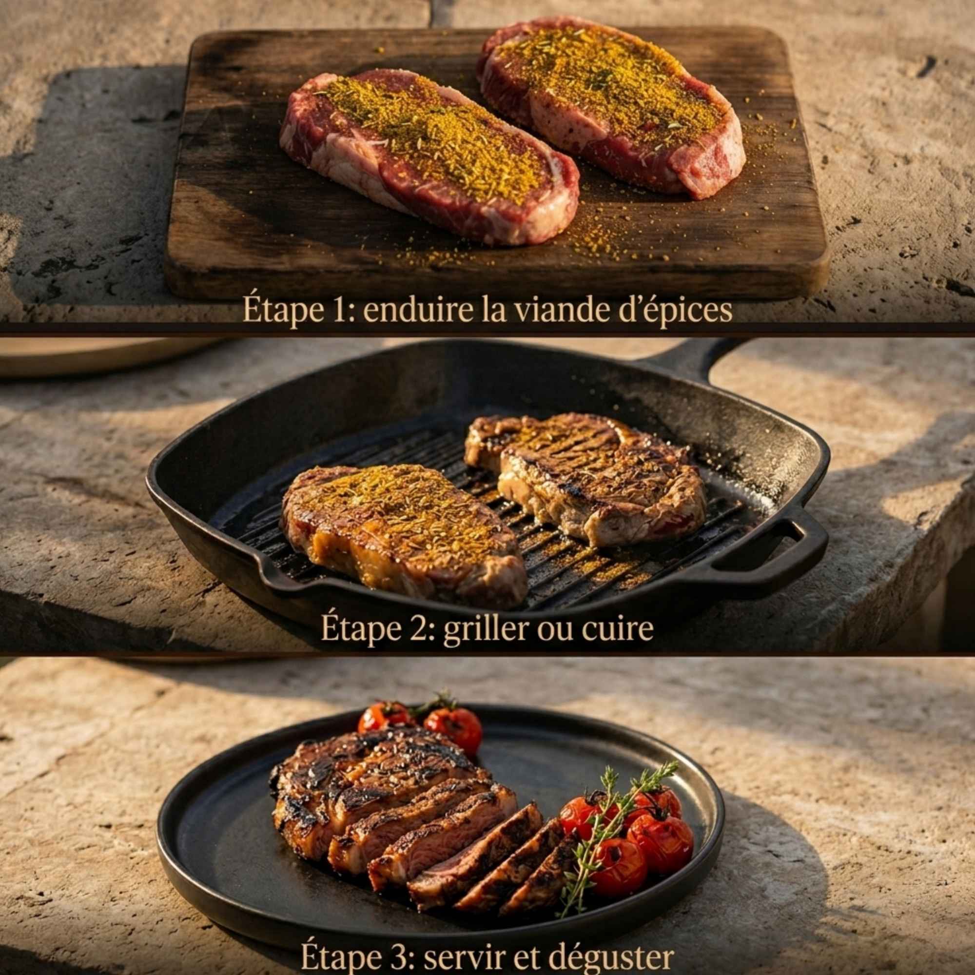 Mélange d’épices naturelles pour grillades et recettes maison savoureuses