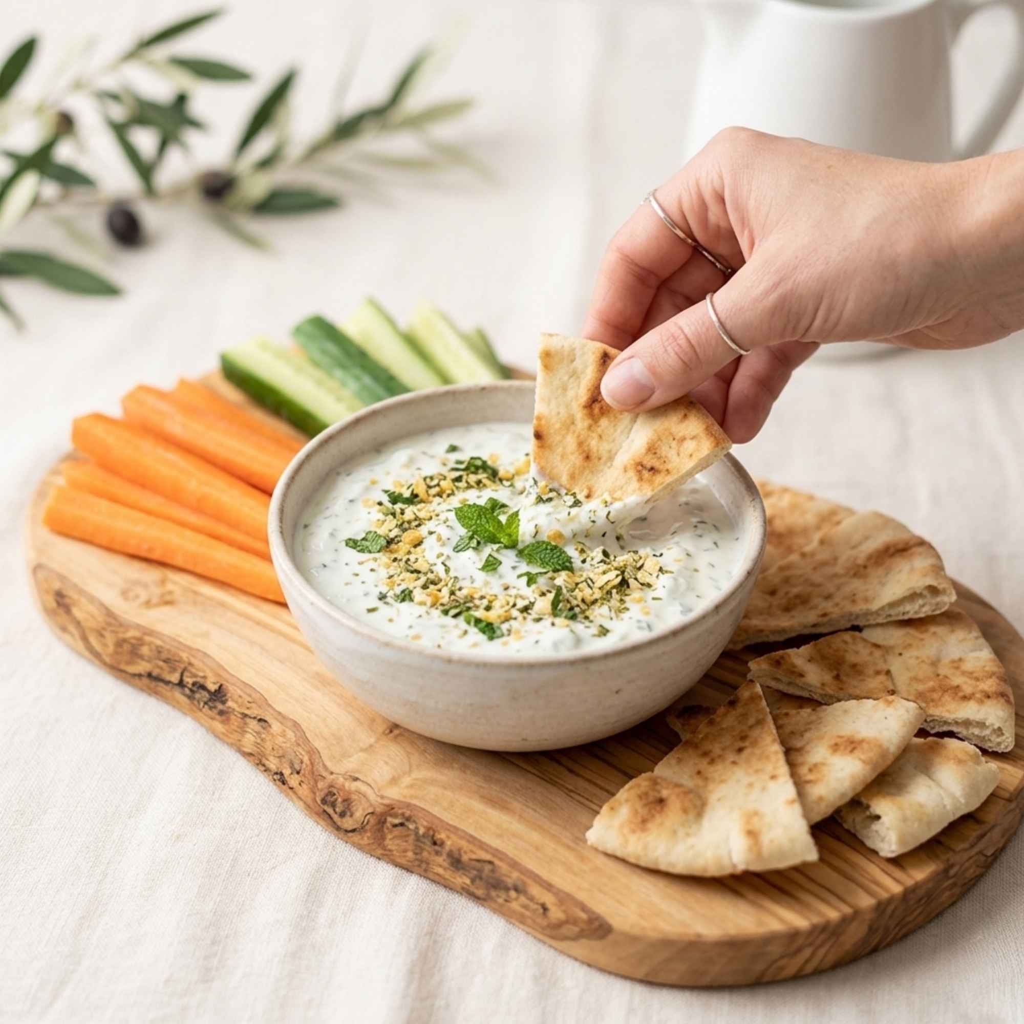Épices pour sauce tzatziki fraîche et savoureuse