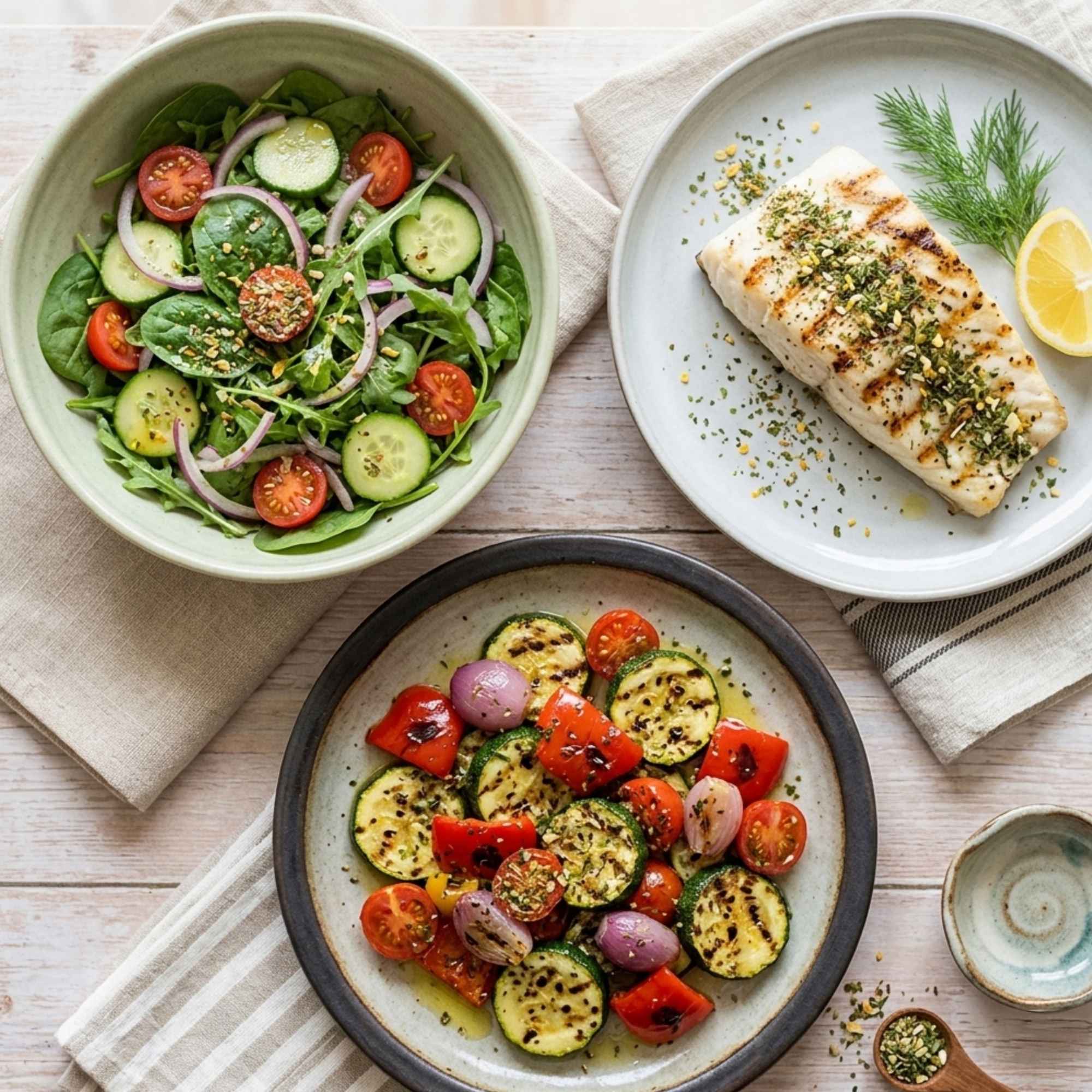 Épices pour vinaigrette maison aux herbes aromatiques naturelles