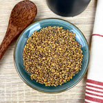 Graines de fenugrec bio Plantes & Recettes, épice naturelle au goût légèrement amer et épicé, idéale pour currys, pains et plats végétariens.