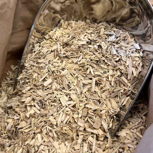 Photo de ginseng sibérien  rhizomes bio séchée vendue par Plantes & Recettes, spécialisée en plantes médicinales de qualité.