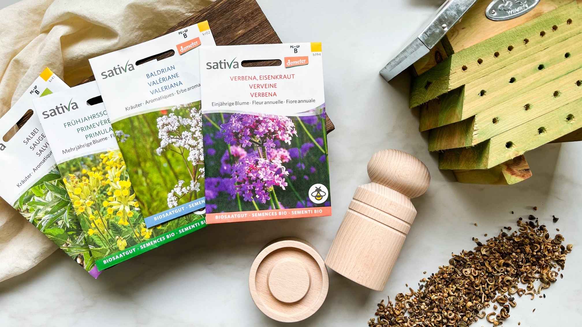 Jardin Plantes et Recettes avec graines et plantes pour cultiver naturellement chez soi