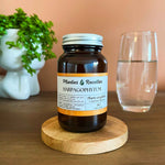 Gélules d’harpagophytum bio Plantes & Recettes, qualité herboristerie, fabrication française, capsules végétales vegan en pilulier verre ambré, cure 1 mois.