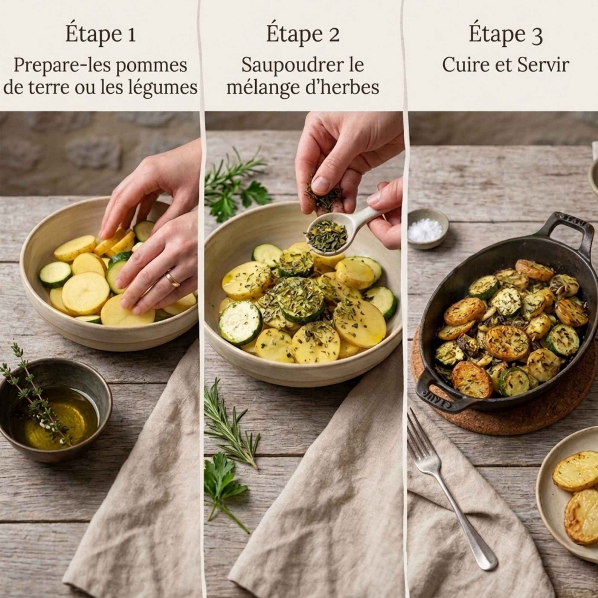 Herbes aromatiques de Normandie pour cuisine simple et savoureuse