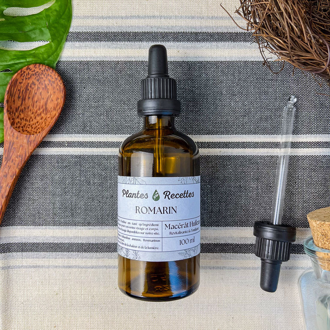 Huile de Romarin BIO - Macérât huileux fortifiant et tonifiant