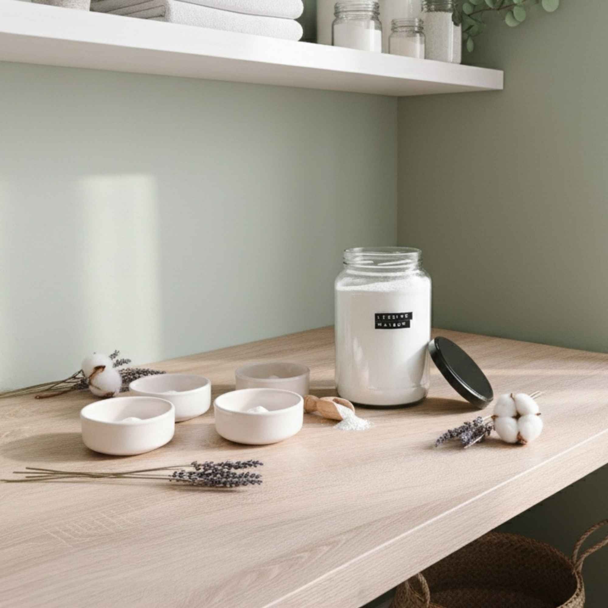Enzymes détachantes naturelles idéales pour les recettes de lessive en poudre.