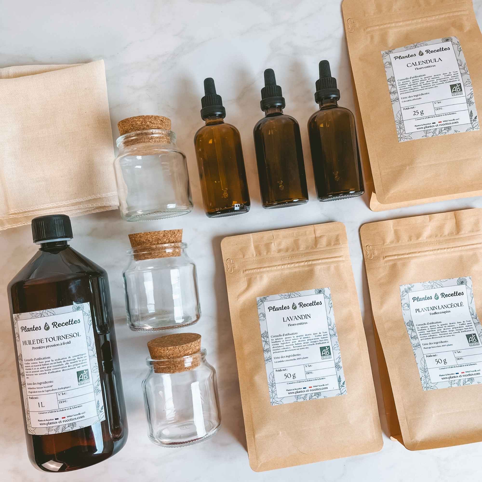 Huiles infusées pour le soin de la peau – Plantes et Recettes