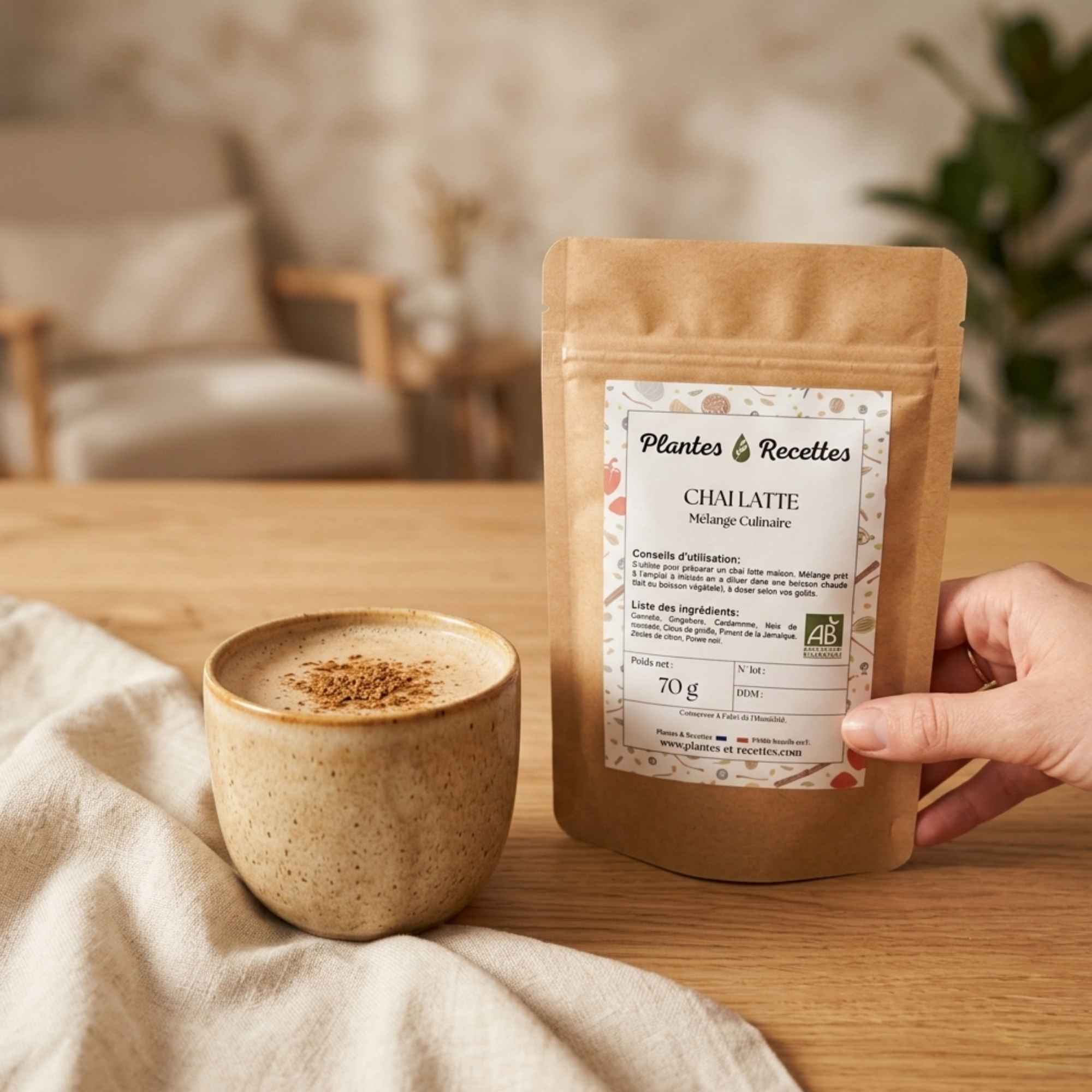Mélange d’épices chai latte maison pour boisson gourmande