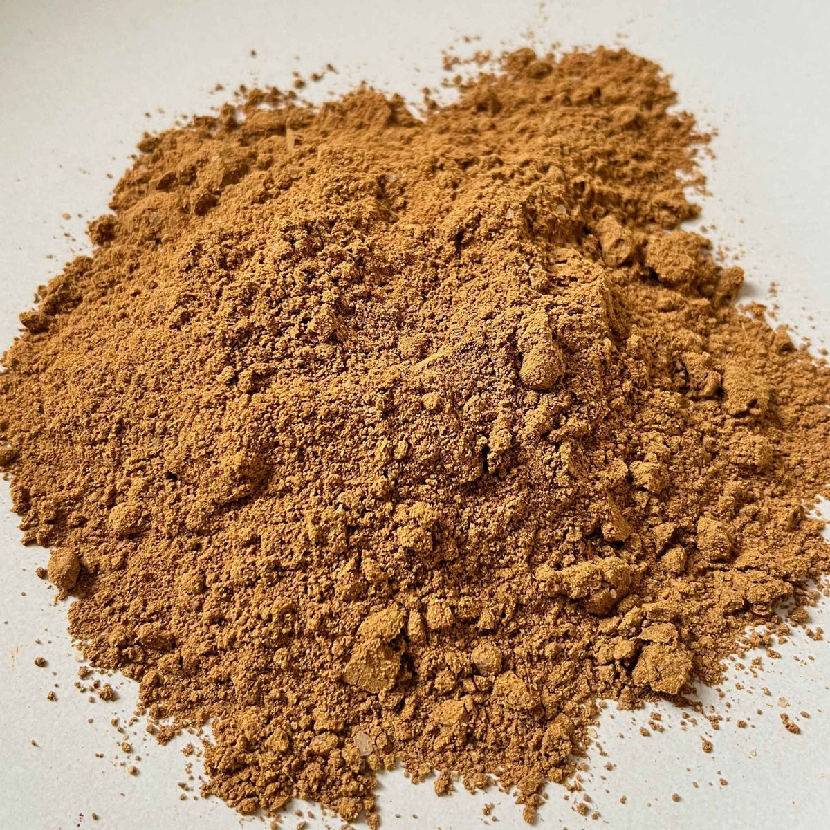 Gros plan sur le mélange d’épices bio pour préparer un latte à la citrouille
