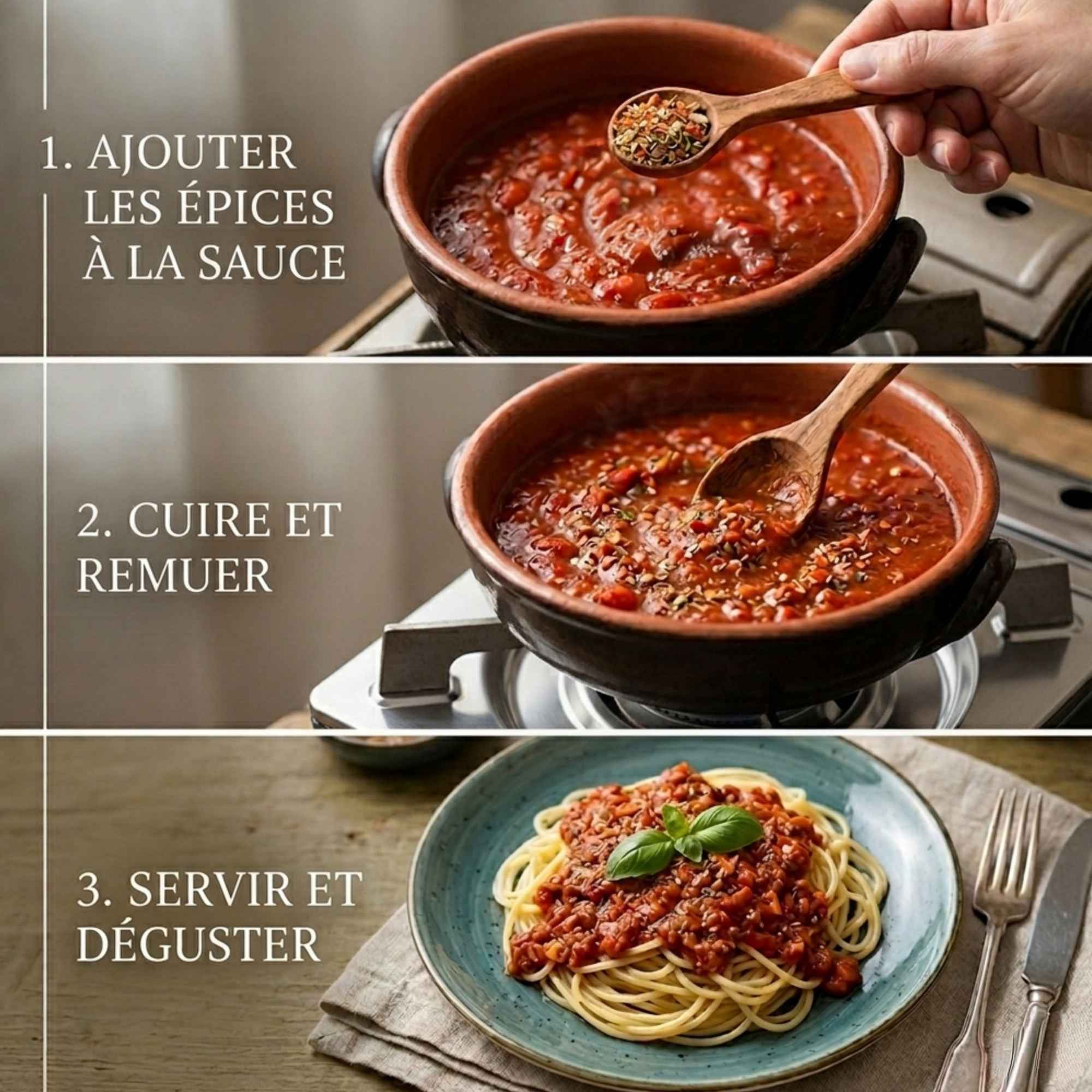 Mélange d’épices pour sauce tomate et bolognaise maison