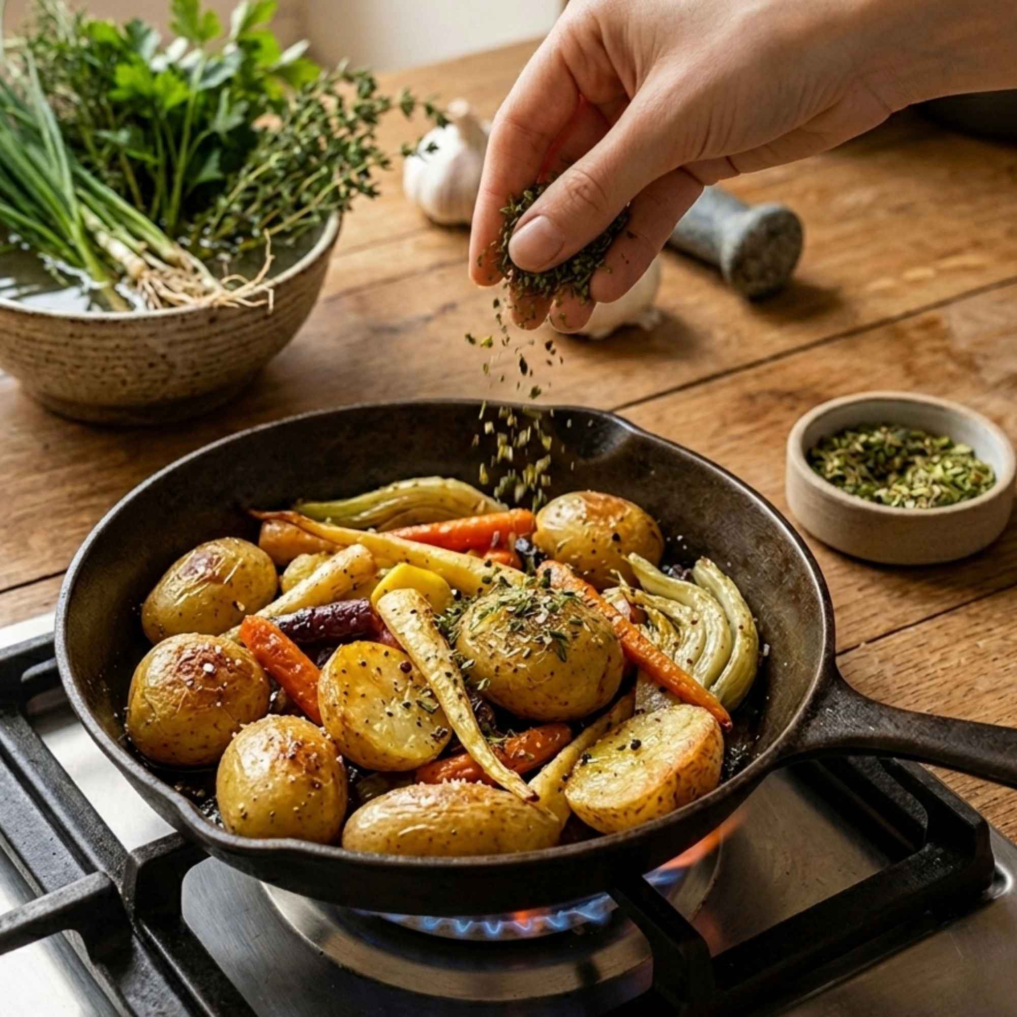 Mélange d’herbes pour cuisine française et recettes du quotidien
