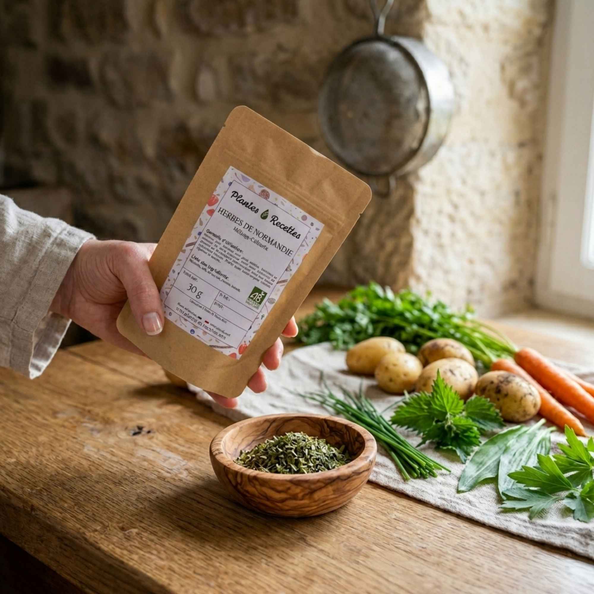 Mélange d’herbes de Normandie pour cuisine maison aux saveurs authentiques