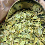 Myrte bio en feuilles coupées, plante aromatique traditionnelle utilisée en infusion et préparation maison.