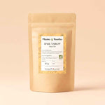Sachet de mélange de plantes sèches Muco Lib pour la confection de sirop maison.