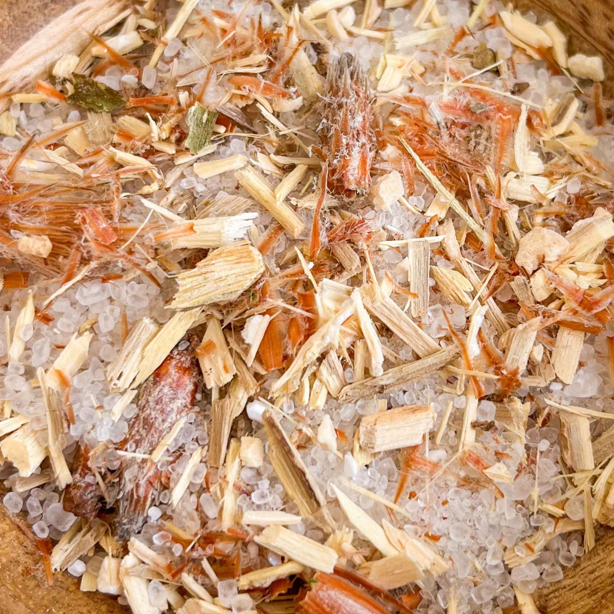 Sel de bain Plantes et Recettes fabrique artisanalement en france avec plantes biologiques et ingredients naturels