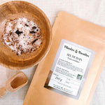 Sel de bain peaux sensibles Plantes et Recettes aux plantes naturelles pour un bain doux et apaisant
