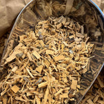 Photo de tilleul  aubier bio séchée vendue par Plantes & Recettes, spécialisée en plantes médicinales de qualité.