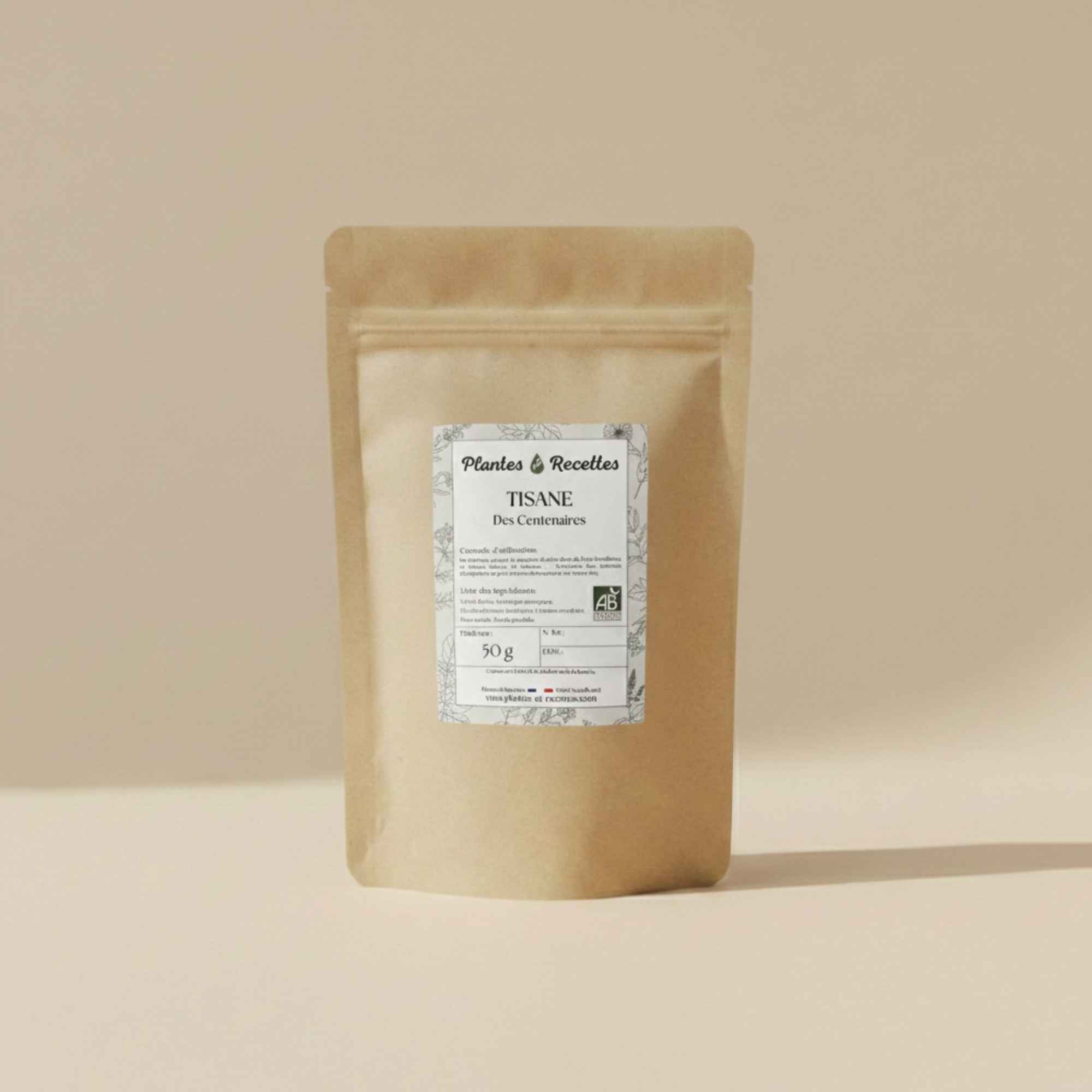 Tisane des Centenaires bio – infusion de plantes traditionnellement appréciées au quotidien