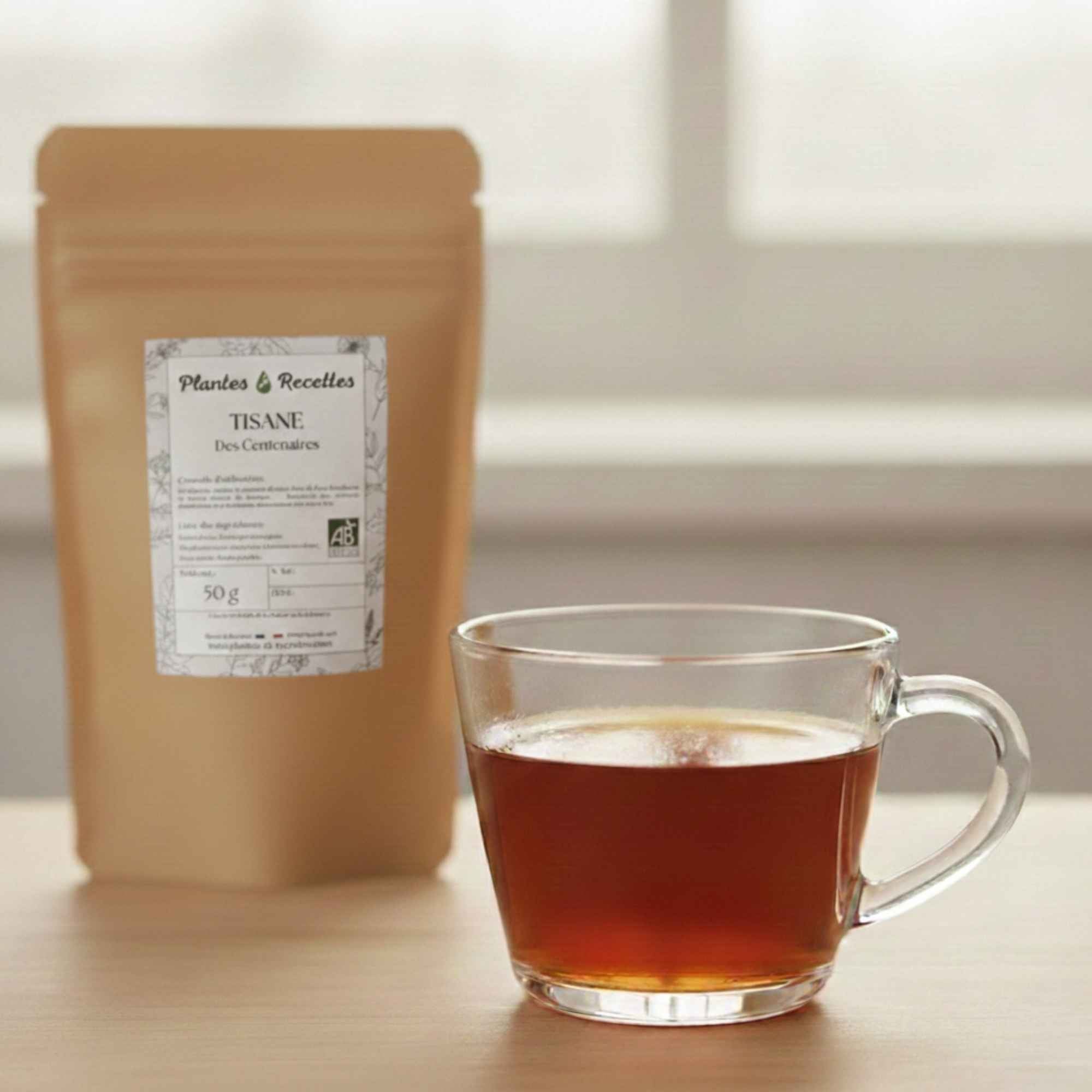 Tisane des Centenaires bio – mélange de plantes aromatiques aux saveurs équilibrées