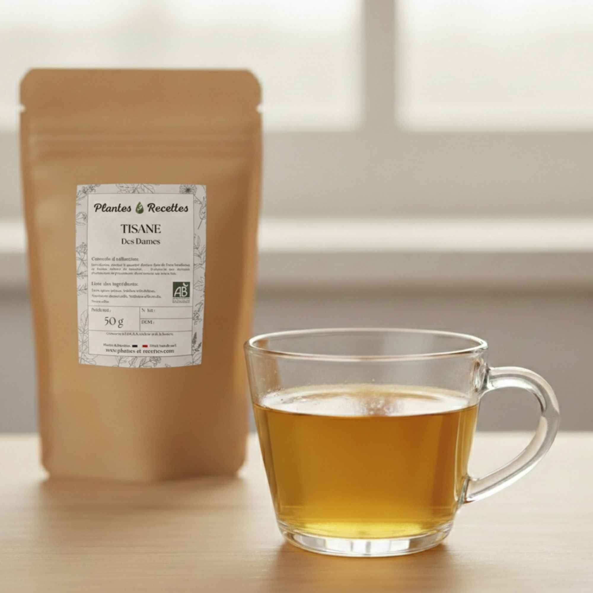 Tisane des Dames bio – mélange de plantes aux notes délicates dédié au bien-être féminin